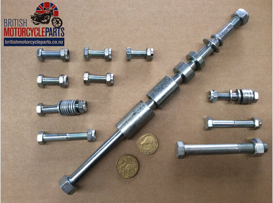 00-0077 Engine Mounting Bolt Set - TR7 T140-British Motorcycle Parts-Auckland NZ