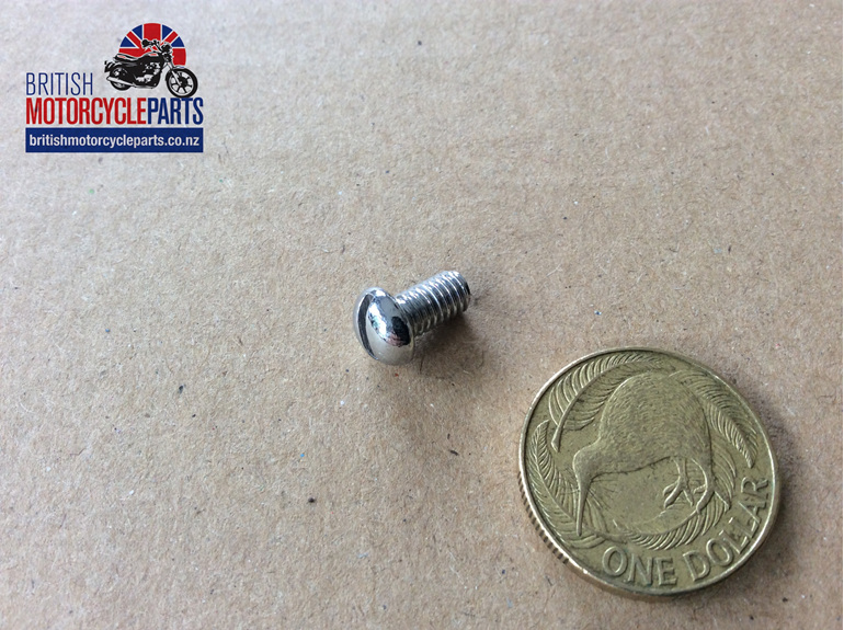 00-0861 SCREW - FT. NO. PLATE FIXING - British Motorcycle Parts Auckland NZ