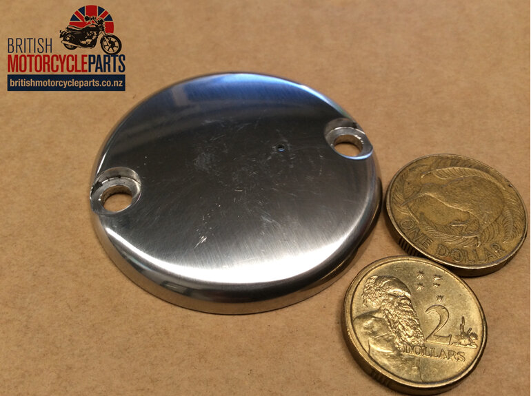04-1104 GEARBOX INSPECTION COVER (WITH BREATHER HOLE) - British Motorcycle Parts