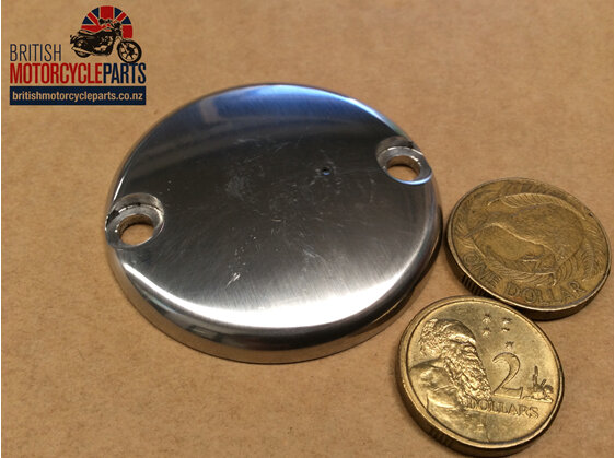 04-1104 GEARBOX INSPECTION COVER (WITH BREATHER HOLE) - British Motorcycle Parts
