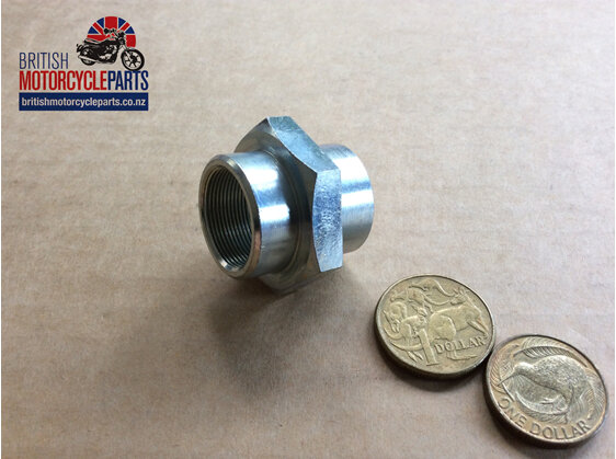 06-0341 Steering Stem Shoulder Nut Early - British Motorcycle Parts Auckland NZ