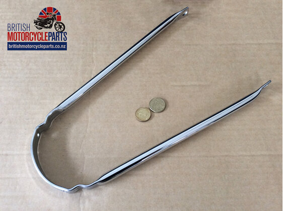 06-2323/C FRONT MUDGUARD STAY CHROME - British Motorcycle Parts Ltd  Auckland NZ