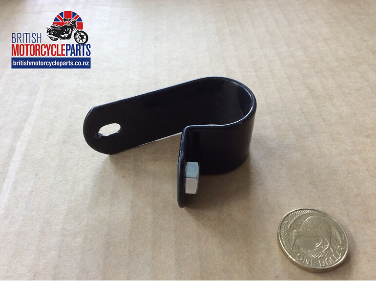 06-3641 CLIP GRAB RAIL TO FRAME (with captive nut) - British Motorcycle Parts NZ