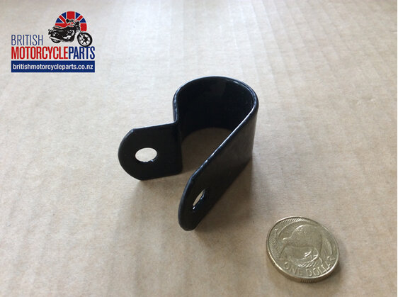 06-3798 CLIP GRAB RAIL TO FRAME plain without nut - British Motorcycle Parts NZ
