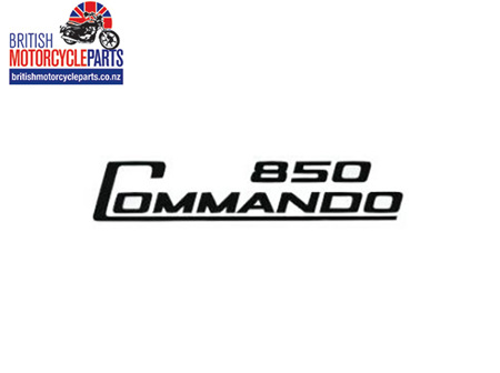 06-4013 Decal - 850 Commando - Black - Dryfix