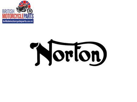 06-4881 Norton Petrol Tank Decal Black - 06-2930