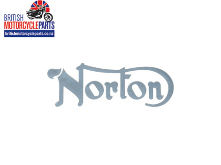 06-4882 Norton Petrol Tank Decal Silver - 06-3179