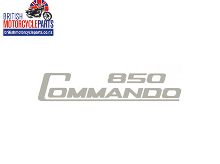 06-5095 Decal - 850 Commando - Silver - Vinyl