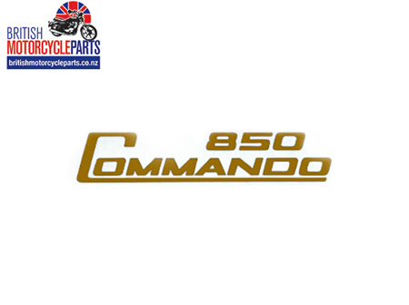 06-5097 Decal - 850 Commando - Gold - Vinyl