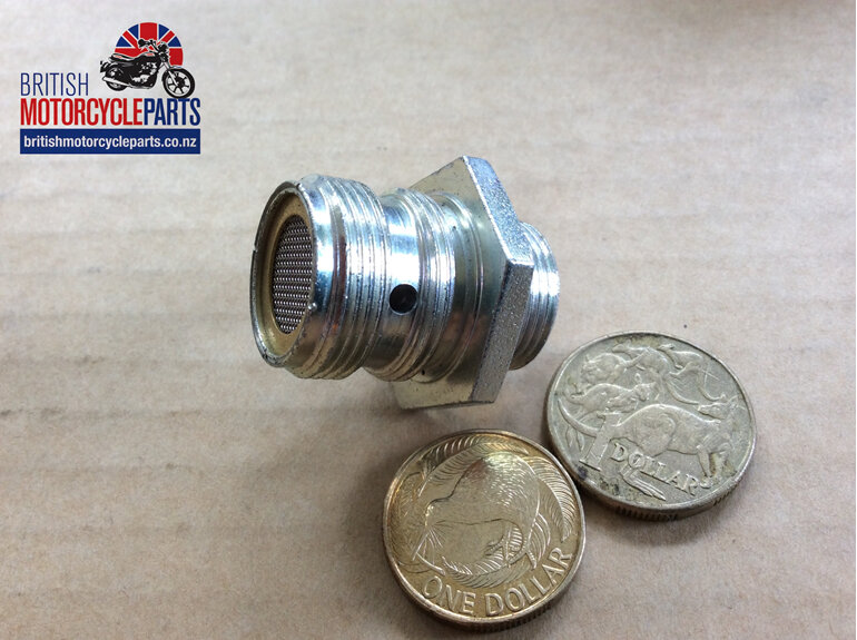 06-6195 PRESSURE RELIEF VALVE BODY D12/916 NMT2059A British Motorcycle Parts NZ