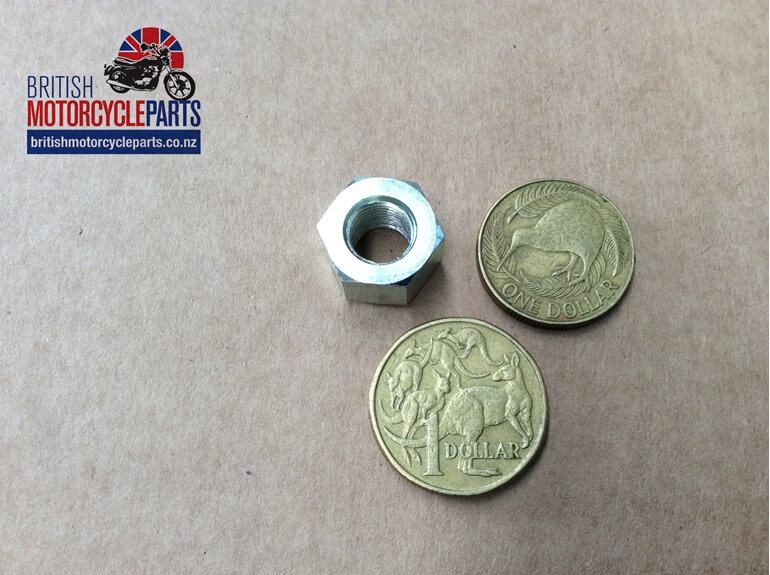 06-7528 Cylinder Base Nut - D12/3(L) NMT2016 - British Motorcycle Parts Auckland