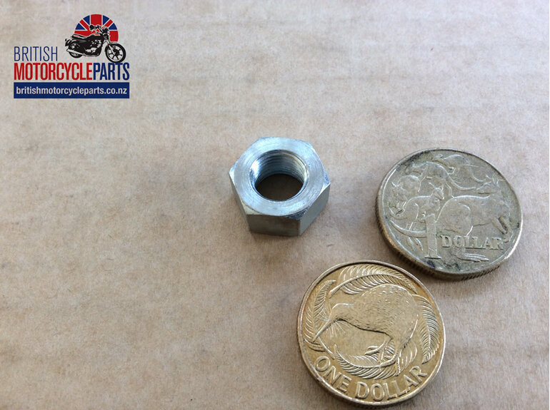 06-7590 NUT 3/8" 26 TPI WHIT - NME 3224 - British Motorcycle Parts Auckland NZ