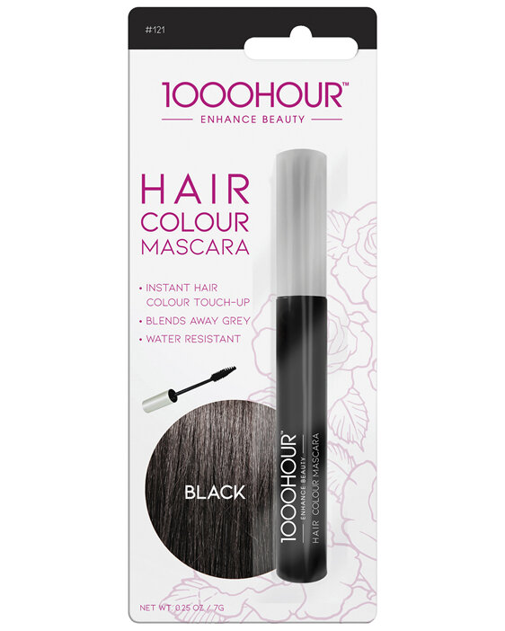 1000HOUR Hair Colour Mascara - Black