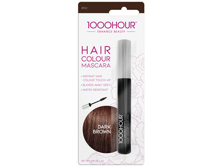 1000HOUR Hair Colour Mascara - Dark Brown