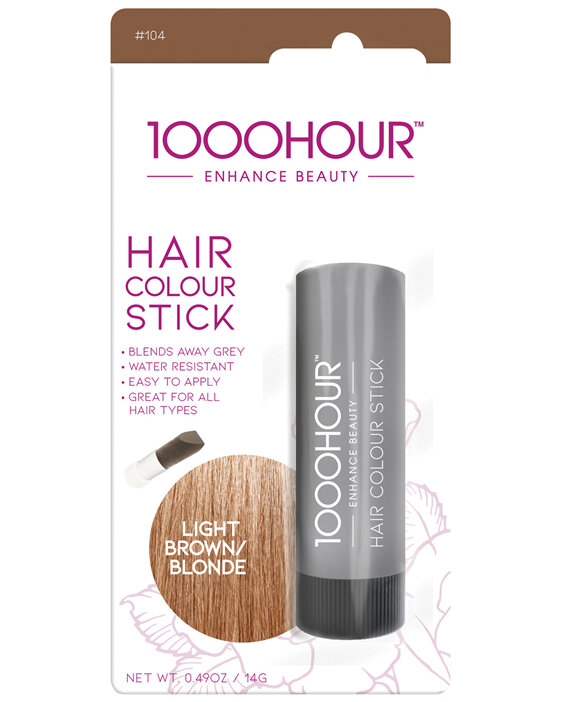 1000HOUR Hair Colour Stick - Light Brown/Blonde