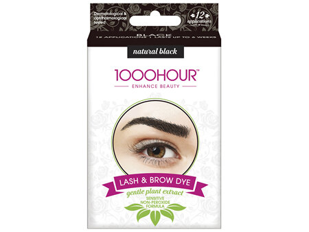 1000HOUR Plant Extract Lash & Brow Dye Kit - Black