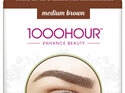 1000HOUR Plant Extract Lash & Brow Dye Kit - Medium Brown