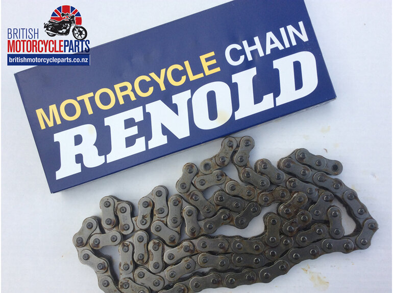 110-056-98 Renold Rear Chain - 5/8” x 3/8” - 98 Links - British Motorcycle Parts