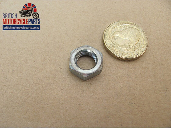 14-0405 Nut 1/2" UNF Plain Thin - Imperial Fasteners - British Spare Parts NZ