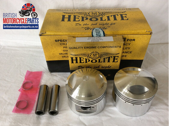 19255/020 T140 TR7 750cc Pistons & Ring Sets .020 - 71-3687 - Auckland NZ