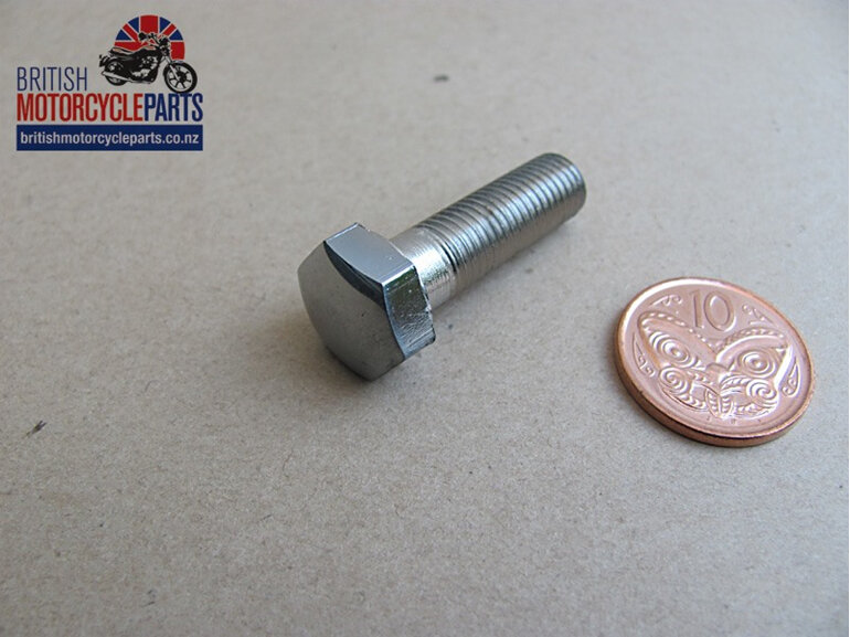 21-0589 Handlebar Pinch Bolt - Chrome Plated T120 T140 OIF T160 - British Parts