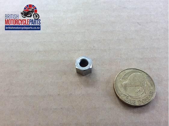 21-1877 Nut 1/4” UNF Small Head - British Motorcycle Parts Auckland NZ