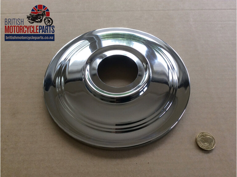 37-3443 Hub Cover Plate 7" - British Motorcycle Parts Ltd - Auckland NZ