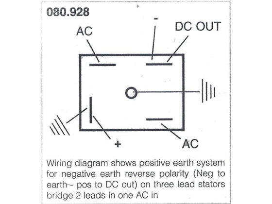 49072SS Rectifier Solid State 1 Phase Wiring Diagram