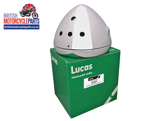 54526651T Genuine Lucas Headlight Shell and Rim - 3 Grommet Hole - 99-7039