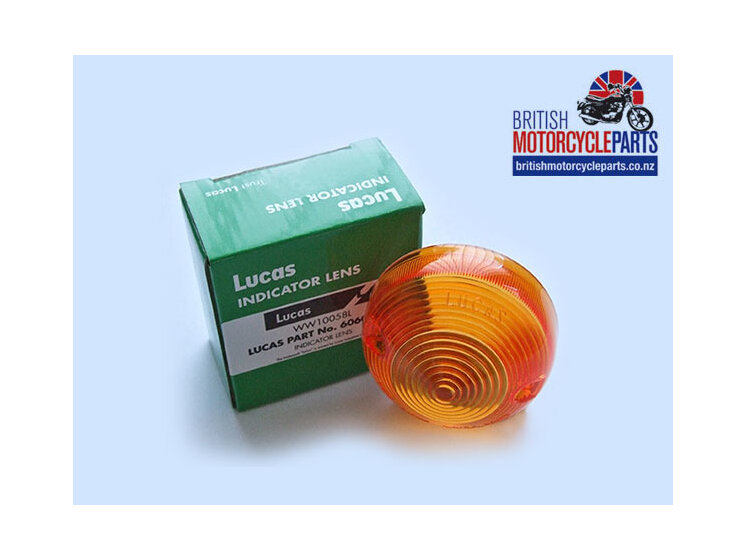 54581638 Indicator Lens Genuine Lucas 99-1191 British Motorcycle Spare Parts NZ