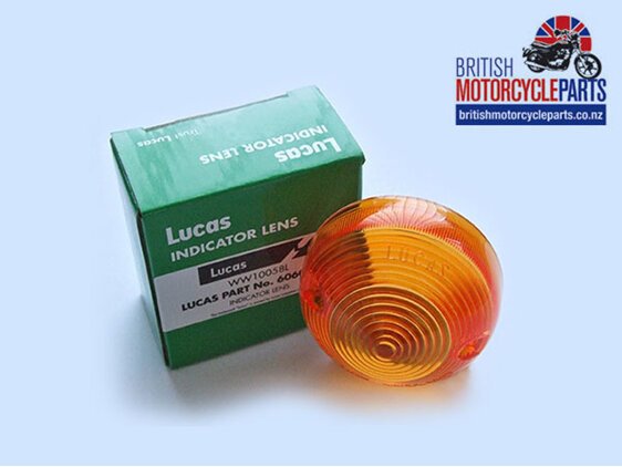 54581638 Indicator Lens Genuine Lucas 99-1191 British Motorcycle Spare Parts NZ