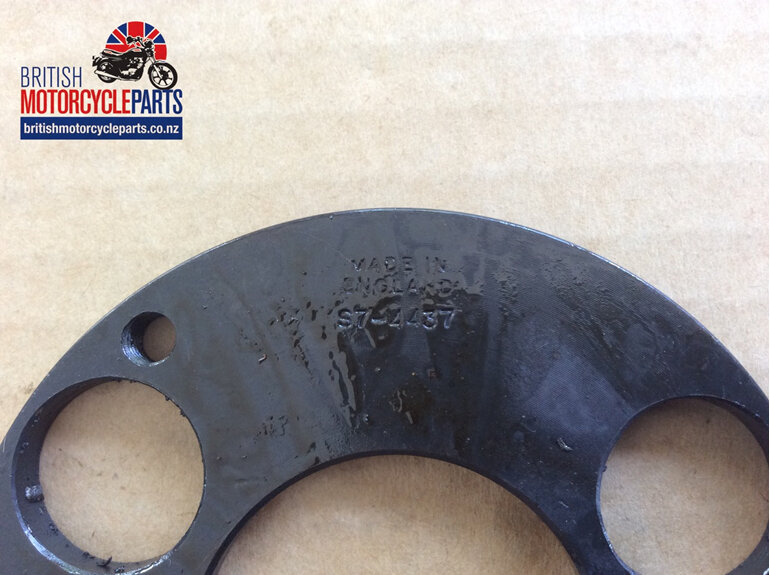 57-4437 Clutch Shock Absorber Outer Plate 1973on Threaded - British MC Parts NZ