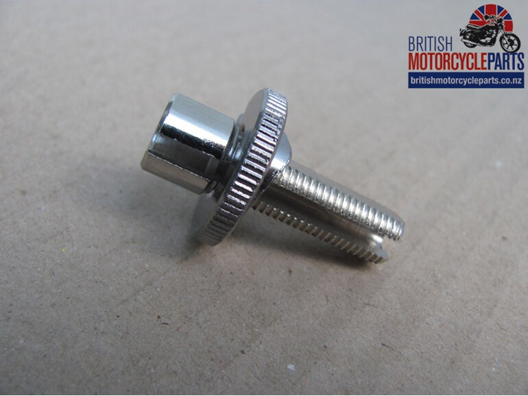 60-3585 60-3586 Slide Type Brake Clutch Cable Adjuster Lockring Nut British Part