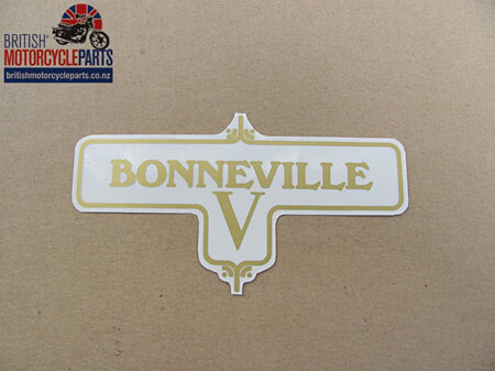 60-3950 Bonneville V Decal - Triumph