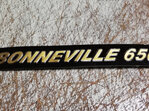 60-4147 Bonneville 650 Side Cover Badge - 1974 Triumph T120V - Auckland NZ