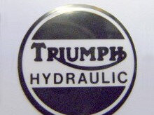 60-4156 Triumph Hydraulic Caliper Cover Decal