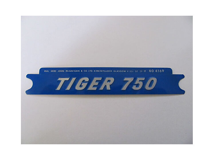 60-4169 Tiger 750 Side Cover Badge