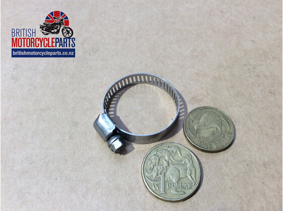 60-4433 Breather Hose Clamp - T160 British Motorcycle Parts Ltd - Auckland NZ