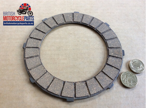 65-3857 Clutch Friction Plate - BSA 6 Spring - British Motorcycle Parts NZ