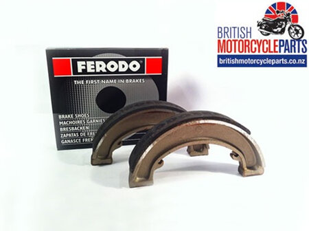 65-5901 65-5940 BSA 7" Brake Shoes - Ferodo