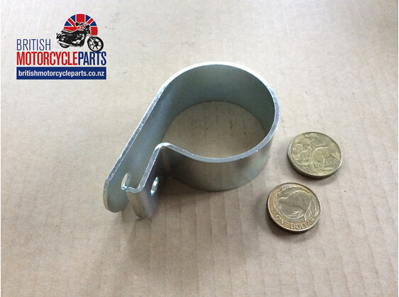 68-4093 Coil 'P' Clamp Large - BSA A50 A65 - British Motorcycle Parts Ltd - NZ