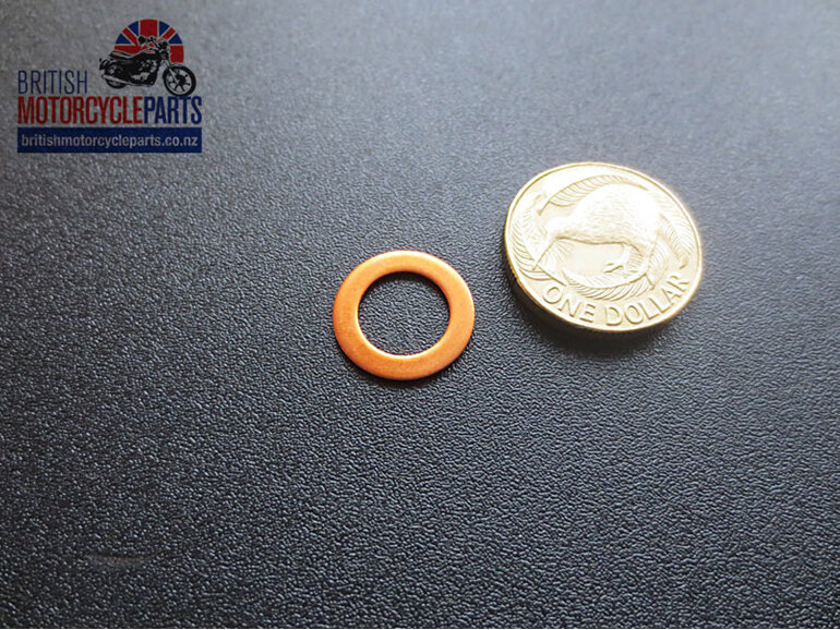70-1335 3/8" Copper Washer - British Motorcycle Parts Ltd - Auckland New Zealand