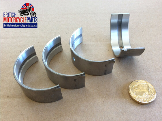 70-6023 Main Bearing Shells Set STD - Triple - British Motorcycle Parts - NZ