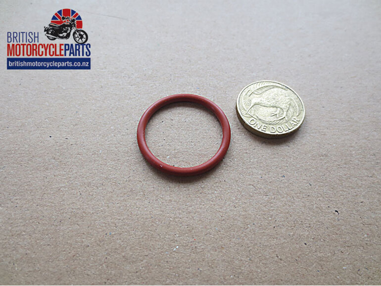 70-7310 O Ring - Push Rod Tube - Red - British Motorcycle Parts Ltd - Auckland N