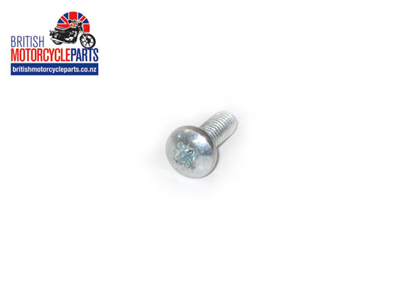 70-7354 Point Cover Screw Pozi Pan 2BA x 1/2 inch - British Motorcycle Parts NZ