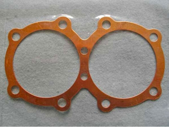 71-3681 / 80 Triumph T140 Solid Copper Cylinder Head Gasket 0.080" Thick BMP NZ