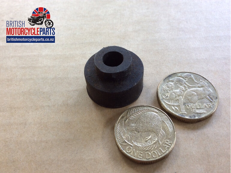 83-5618 Petrol Tank Rear Mounting Rubber T160 - British Motorcycle Parts NZ