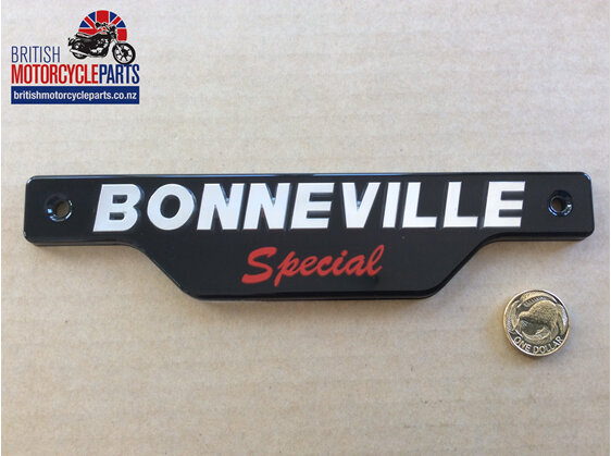 83-7357 Bonneville Special Side Panel Badges - Triumph T140D Special