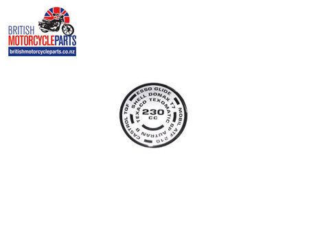 97-4310 230cc Fork Decal - T150