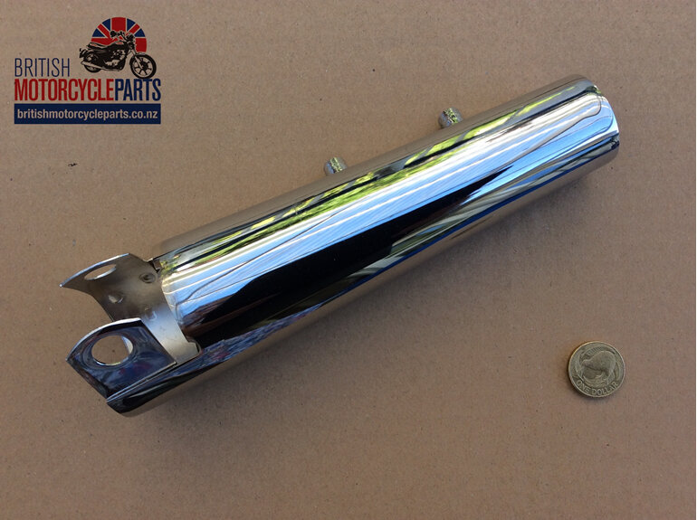 97-4558 Chrome Fork Cover RH - T160 T150 British Motorcycle Parts - Auckland NZ